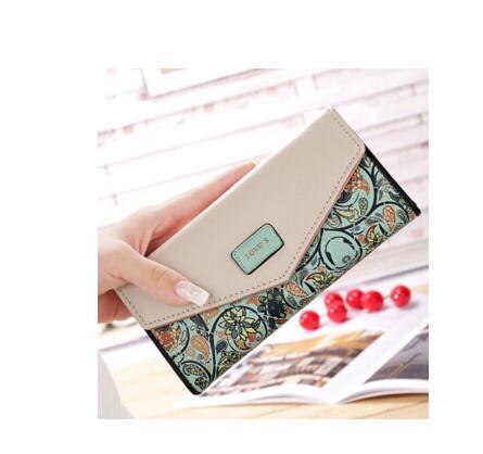 birds wallet Mid-length embroidery Ladies wallet - 7